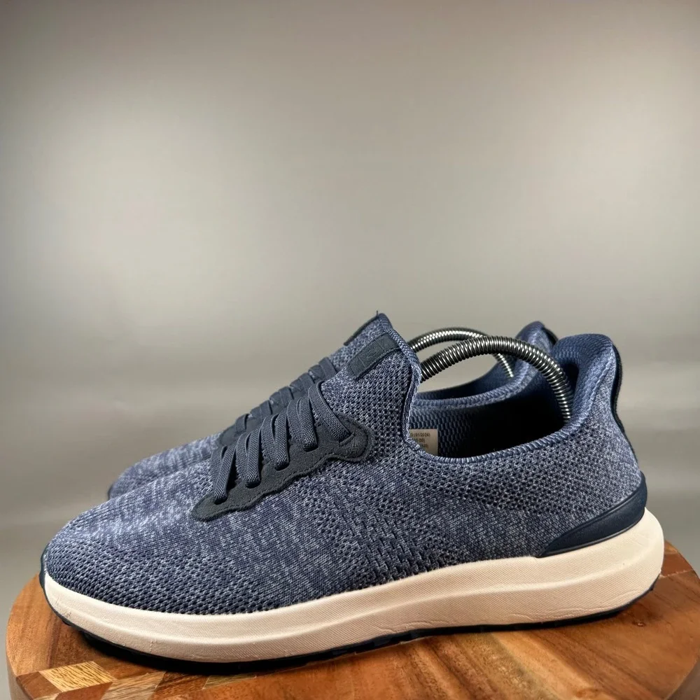 johnnie-O Knit Range Runner 2.0 Spikeless Golf Shoes Mens 9.5 Blue Heathered